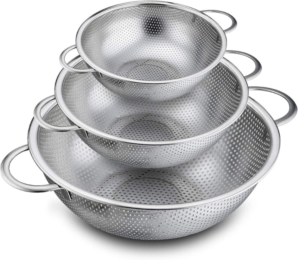 sink colander stainless steel