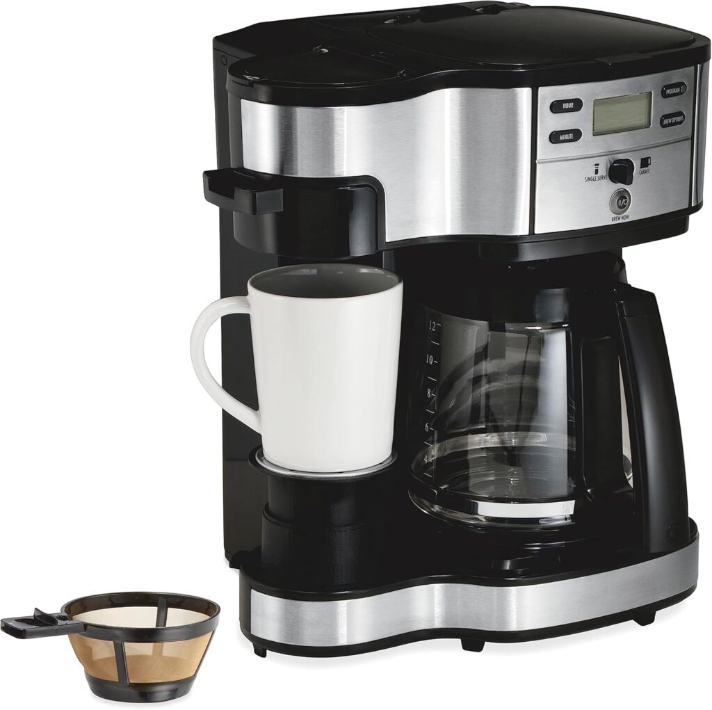 Coffee Maker with Water Dispenser