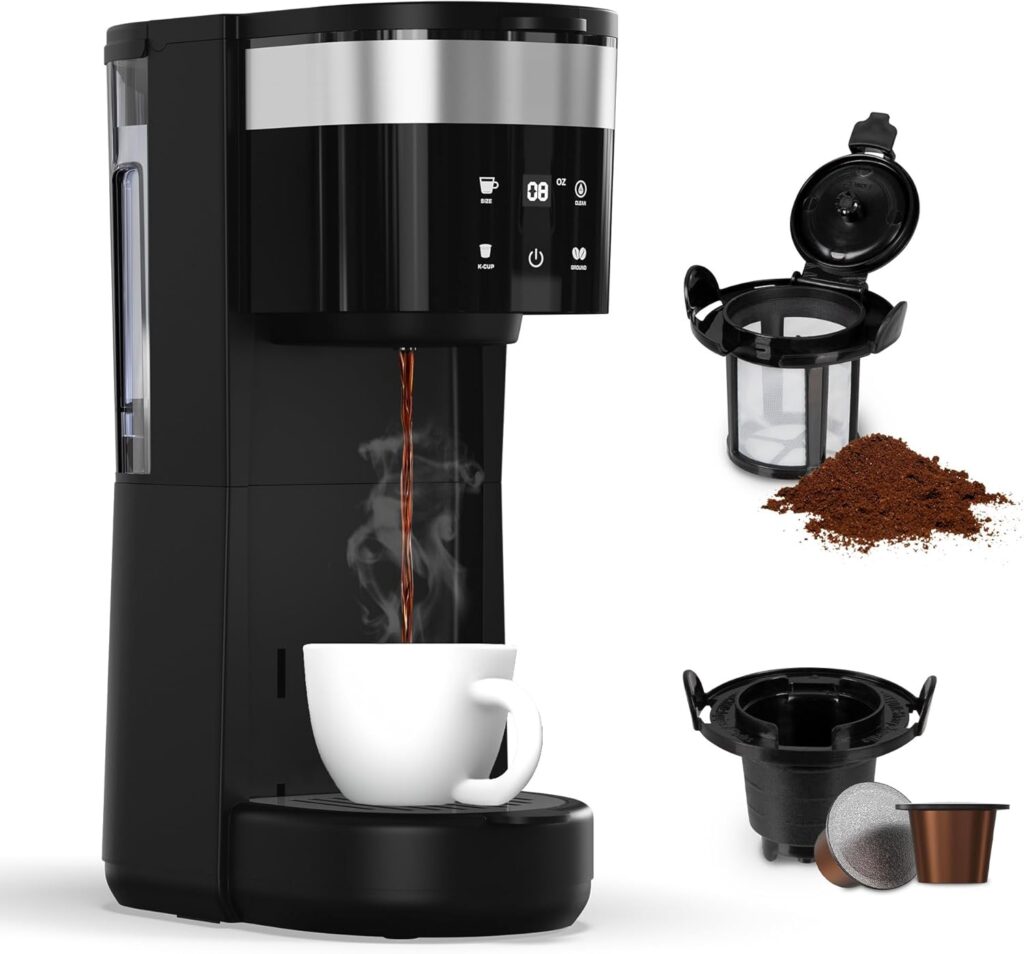 coffee and tea maker combo