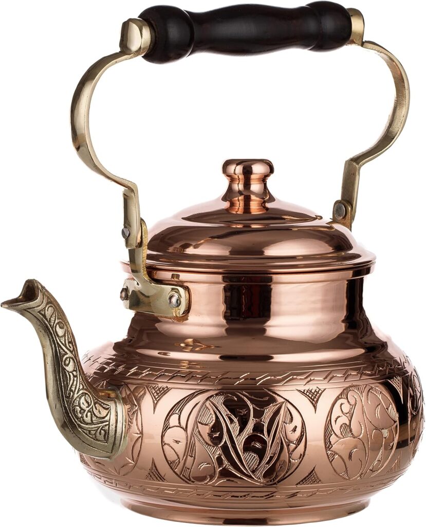 copper electric tea kettle