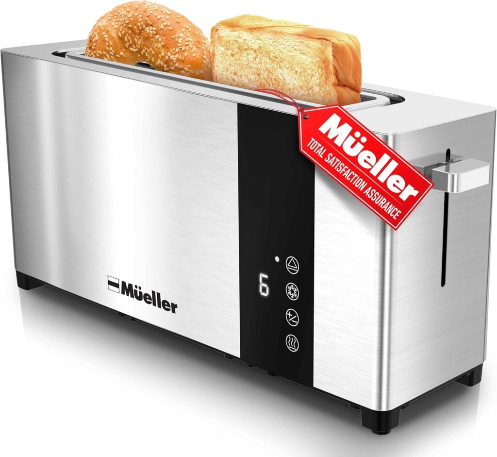 2 slice long slot toaster