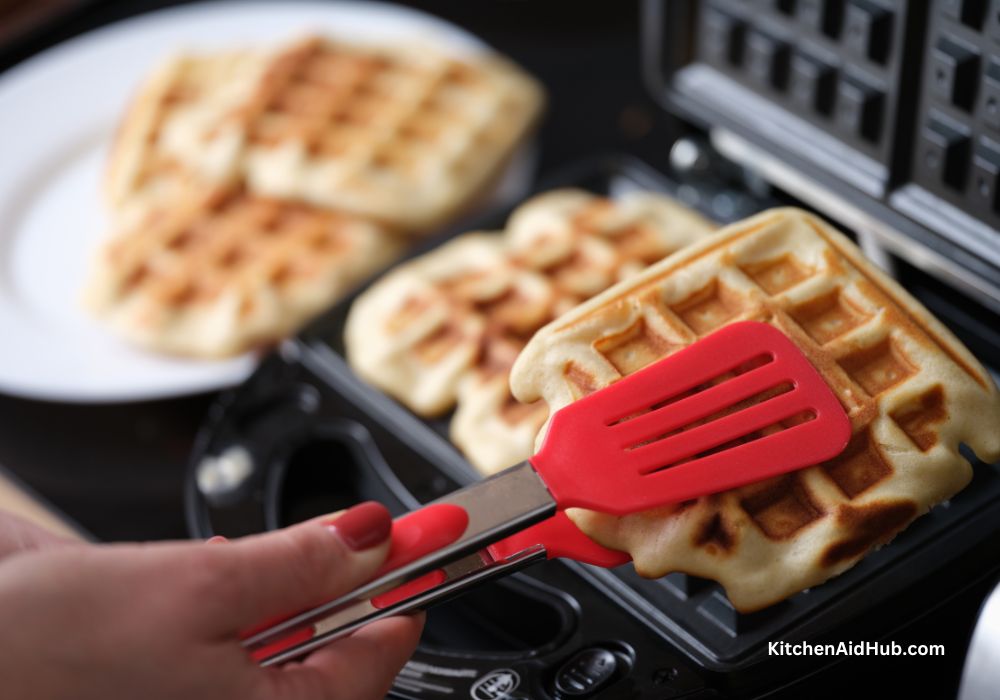 cast iron waffle maker made in usa